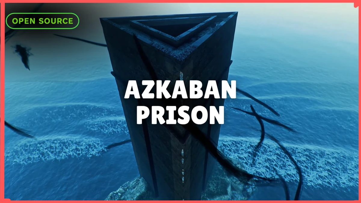 Azkaban Prison MLO FiveM | Dark Fantasy Prison Island | Open Source